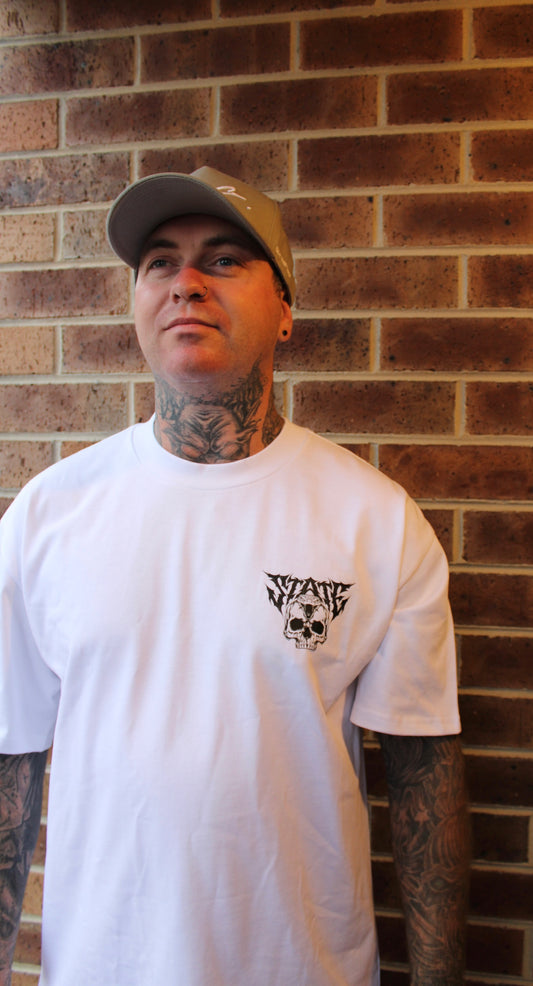 RELENTLESS TEE - WHITE